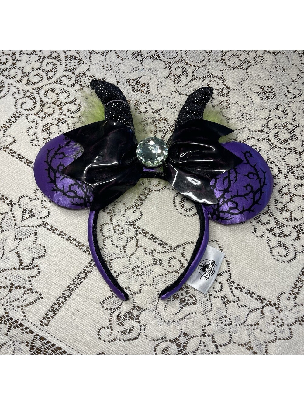 Disney Parks Spell Bound Maleficent Minnie Ears Headband 2019 Authentic